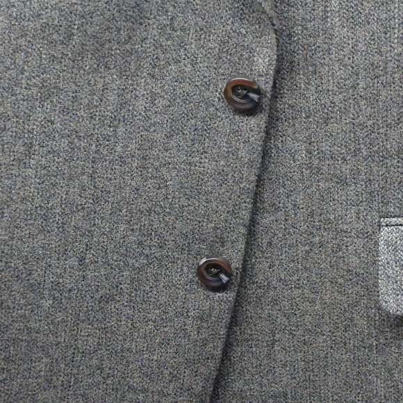 Jean-Paul Germain 50R Brown Tweed 2 Button Blazer Jacket Sport Coat - Picture 2 of 10